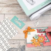 Sizzix • self-adhesive sheets 15x15cm - thumbnail