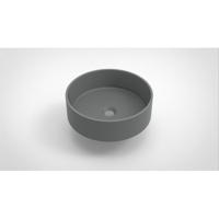 Opbouw Waskom Arcqua Case Rond 40 cm Mat Grijs Arcqua - thumbnail