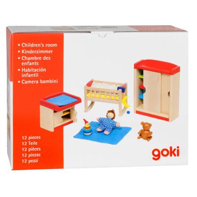 Goki babykamer voor poppenhuis