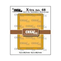 Crealies • xtra dies atc stippenlijn - thumbnail