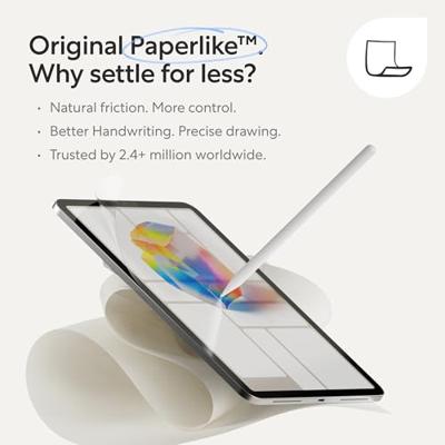 Paperlike 3 screen protector iPad (10th gen/A16) - Transparent Paperlike 3 screen protector iPad (10th gen/A16) - Transparent
