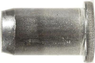 Gesipa Blindklinkmoer | klinknagelschacht d x l 11 x 17 mm M8 | aluminium standaard (vlakronde kop) | 100 stuks - 1433682 1433682