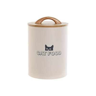 Home ESPRIT Voederdoos voor huisdieren, beige, natuur, 2,5 l, Merk: Home ESPRIT - EAN: 8424002175887