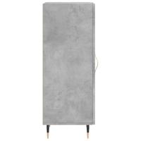 Dressoir 34,5x34x90 cm bewerkt hout betongrijs - thumbnail