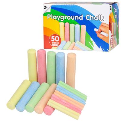 Basic Stoepkrijt in doos 50 stuks