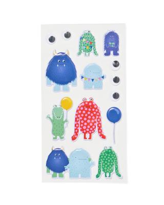 HEMA Bolle stickers monster - 13 stuks