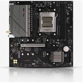 Sapphire 52118-03-40G Moederbord Socket AMD AM5 Vormfactor Micro-ATX Moederbord chipset AMD® A620A