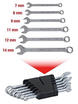 KS Tools 518.0340 Remremsleutelset, 6-delig