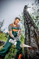 Halder Kunststofhamer | lengte 305 mm hoofd-d. 25 mm | hickory terugslagvrij | hard nylon wit | 1 stuk - 3366.025 - 3366.025 - thumbnail