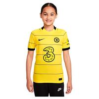Chelsea Shirt Uit Junior 2021-2022 - Maat 128 - Kleur: Geel | Soccerfanshop - thumbnail