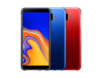 Galaxy J6+ (2018) Gradation Cover blauw EF-AJ610CLEGWW