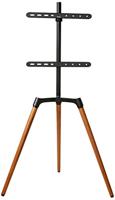 Hama Houten TV-Standaard tot 165 cm (65) 400x400 Houtkleur/Zwart - thumbnail