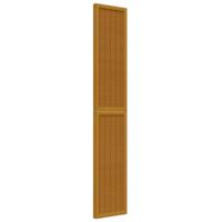 Kamerscherm met 3 panelen massief paulowniahout bruin - thumbnail