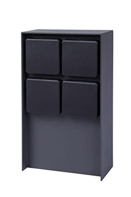 BOLD 11030 Buitenstopcontact 4-voudig Antraciet Zonder kabel BOLD 11030 Buitenstopcontact 4-voudig Antraciet Zonder kabel