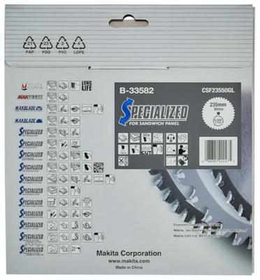 Makita Cirkelzaagblad voor Sandwichpaneel | Specialized | Ø 235mm Asgat 30mm 50T - B-33582