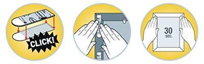 3M Command-beeldmontage strips M en L, voordeelverpakking Wit Inhoud: 12 paar