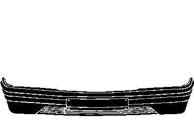 Voorbumper Kompleet -89 Uitgz. 2,5 3020576