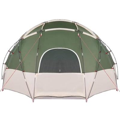 Camping Tent met dak Groen 475 x 475 x 235 cm Polyester