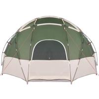 Tent met dak met luchtopening Groen Large - thumbnail