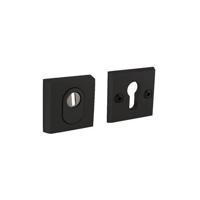 Intersteel Veiligheidsrozet SKG3 vierkant met kerntrekbeveiliging - aluminium/zwart - thumbnail