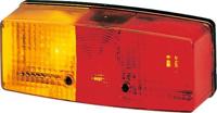 Hella Aanhangerachterlicht Achterlicht, Remlicht, Knipperlicht Achter, Links 12 V, 24 V Rood - thumbnail