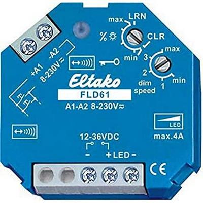 Eltako FLD61 PWM-LED-dimmer Draadloos Dimschakelaar Opbouw (op muur) Eltako FLD61 PWM-LED-dimmer Draadloos Dimschakelaar Opbouw (op muur)
