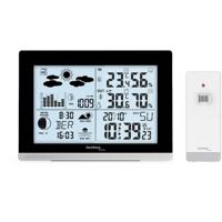 Technoline klok met weerstation WS 6762, digitaal, radiogestuurd, ft 15,8 x 4 x 11,3 cm - thumbnail
