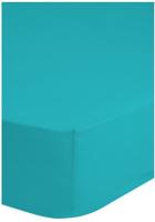 Good Morning Hoeslaken, Aqua - (160/180x200 cm) - Katoen Jersey - thumbnail