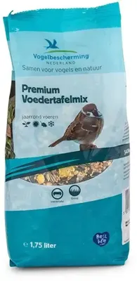 Vogelbescherming Nederland premium voedertafelmix 1.75l - thumbnail