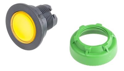 Schneider Electric ZB5FW383 ZB5FW383 Frontelement voor verlichte druktoets 1 knop Druk-ontgrendeling 1 stuk(s)