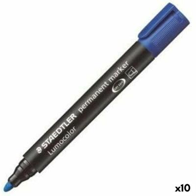Viltstift staedtler 352 rond 2mm blauw | 10 stuks
