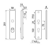 Vh schild ovaal 250/15 pc72 f1 ktb - thumbnail