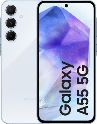 Smartphone Samsung Galaxy A55 5G 256Go Bleu ciel