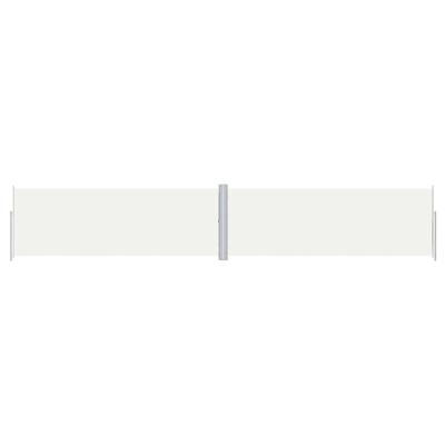 VidaXL Windscherm uittrekbaar 180x1000 cm zwart