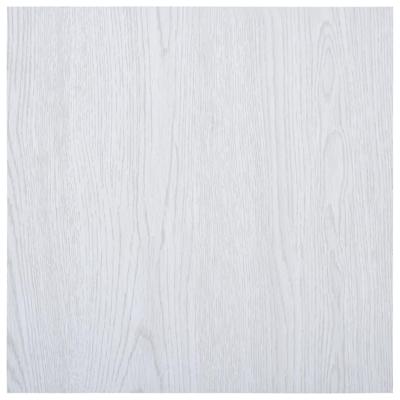 Vloerplanken zelfklevend 5,11 m PVC wit Vloerplanken zelfklevend 5,11 m PVC wit