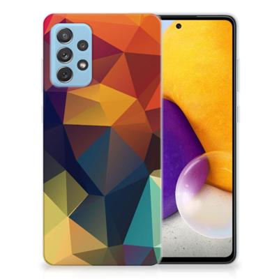 Samsung Galaxy A72 | TPU Hoesje | Polygon Color