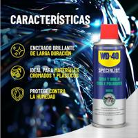 Polijster WD-40 Motorfiets Was 400 ml - thumbnail