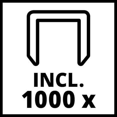 Einhell TC-CT 3,6 Li 4257880 Accunietpistool Type niet Type 53 Lengte nieten 6 - 14 mm Einhell TC-CT 3,6 Li 4257880 Accunietpistool Type niet Type 53 Lengte nieten 6 - 14 mm