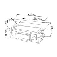 KETER Assortimentsdoos (l x b x h) 460 x 460 x 140 mm Piece Inhoud 1 stuk(s) - thumbnail