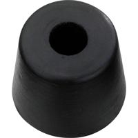 Monacor HF-160 Apparaatvoet Zwart 1 stuk(s) - thumbnail