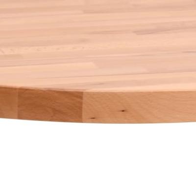 Tafelblad rond 70x1,5 cm massief beukenhout - thumbnail