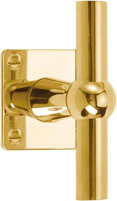 Formani TIMELESS 1910TMRV45 deurkruk ongeveerd op rozet - messing ongelakt