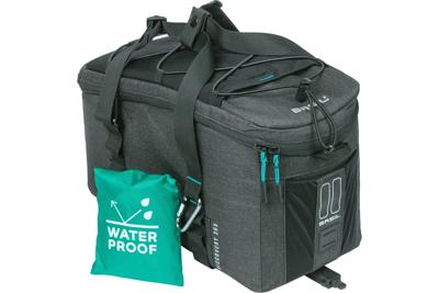 Basil Bagagedragertas discovery 365d mik 9 liter 34 x 16 x 18 cm - zwart