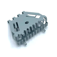 Bijenbekje 50mm - RAL 7001 - thumbnail