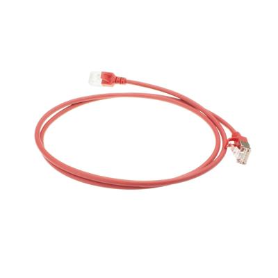 ACT DC7510 LSZH U/FTP CAT6A Datacenter Slimline Patchkabel Snagless | RJ45 Connectoren | Rood | 10 meter