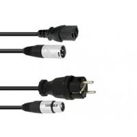 PSSO PSSO Combi XLR 3P power 15m - thumbnail