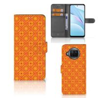 Xiaomi Mi 10T Lite | Telefoon Hoesje | Batik Oranje - thumbnail