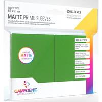 Gamegenic - Sleeves Matte Prime Green (100 Sleeves) - thumbnail