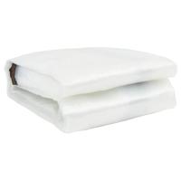 VidaXL Doorzichtig zeildoek met zeilringen 1x10 m polyethyleen - thumbnail