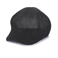 Lente en zomer Koreaanse versie van de nieuwe licht lichaam effen kleur Casual Bump Beret Hat vrouwelijke Outdoor Fashion eend tong achthoekige Cap(bl - thumbnail